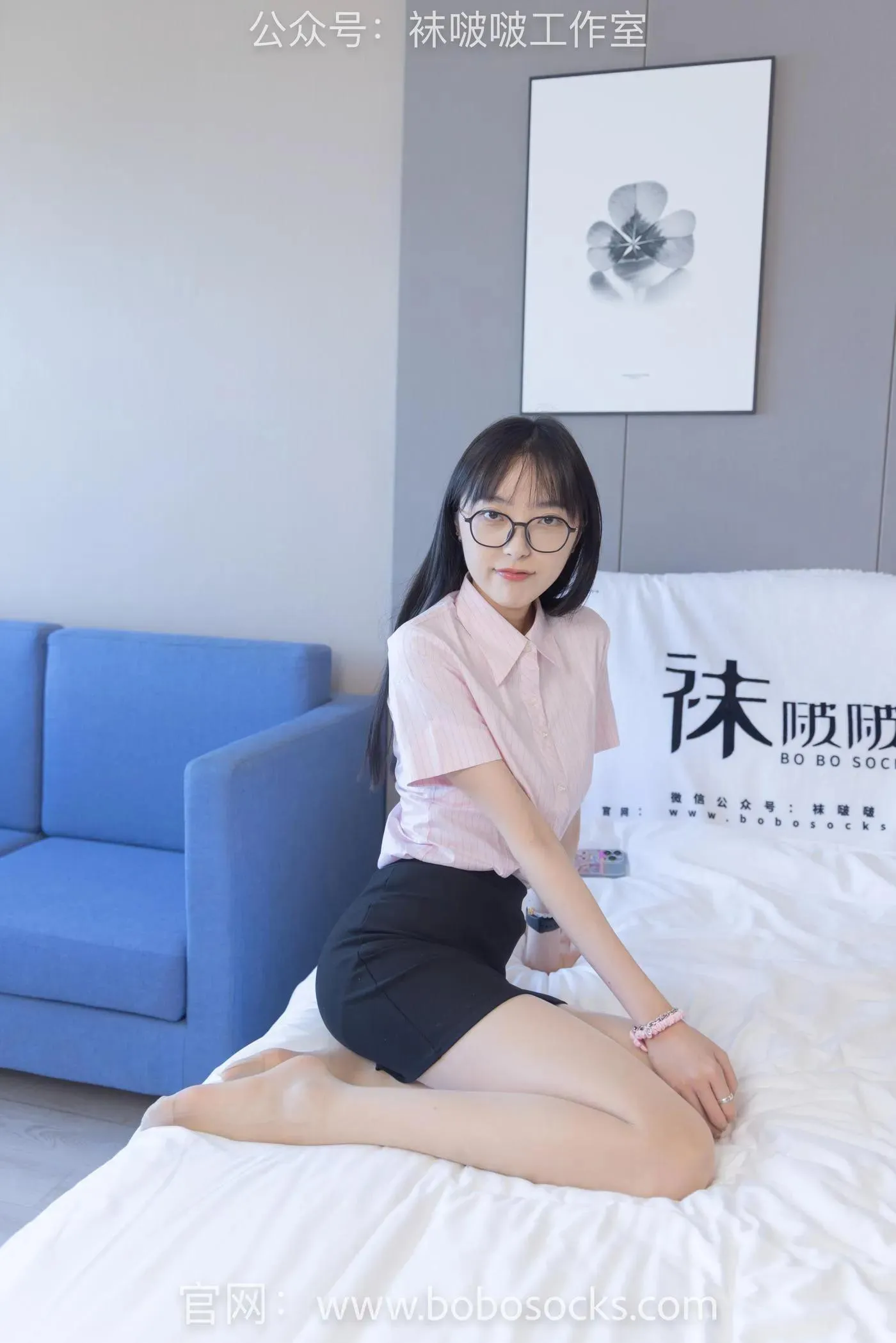 [BoBoSocks袜啵啵]NO.106 稚予-高跟鞋、肉丝 [140P]插图2